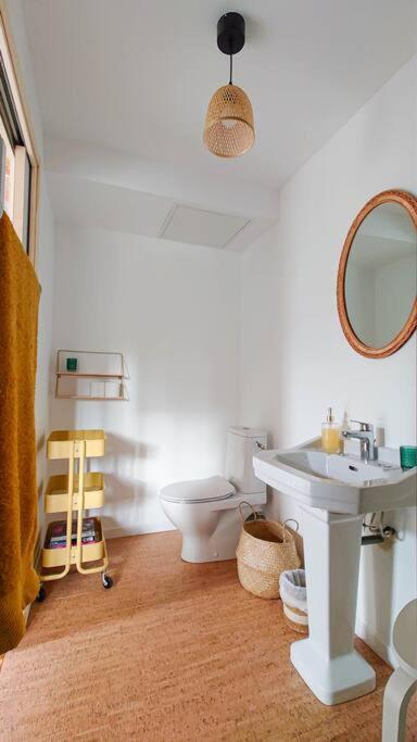 Longere Tinyhouse Avec Son Jardin-Foret Saint-Just  Εξωτερικό φωτογραφία
