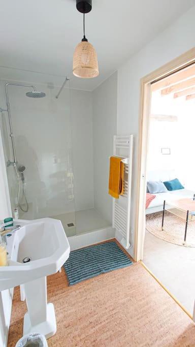 Longere Tinyhouse Avec Son Jardin-Foret Saint-Just  Εξωτερικό φωτογραφία